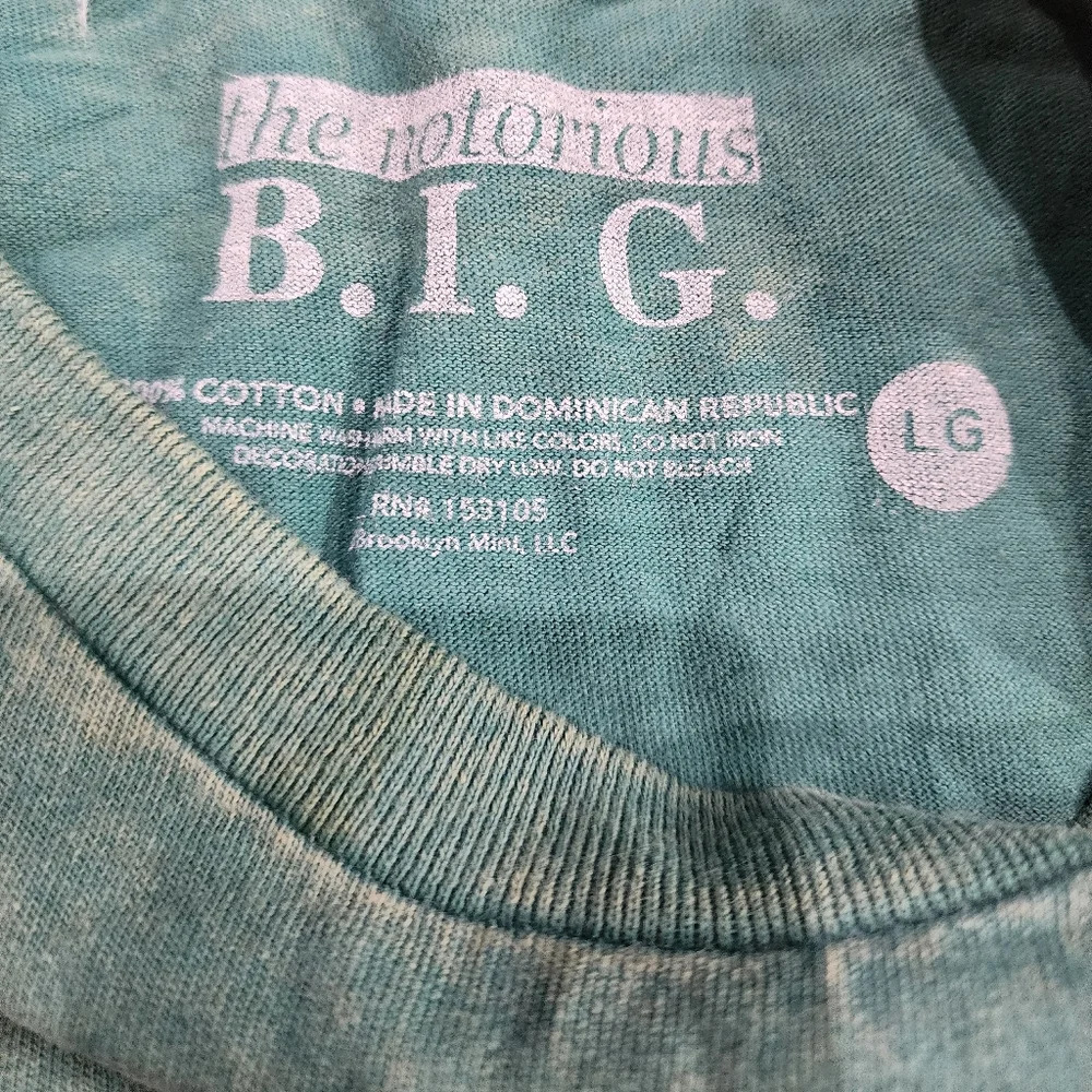 NWOT Notorious B.I.G. Band T-Shirt Size L - Picture 2 of 4